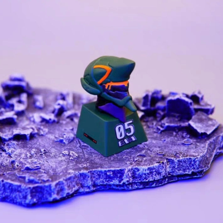 Neon Genesis Evangelion Artisan Keycaps