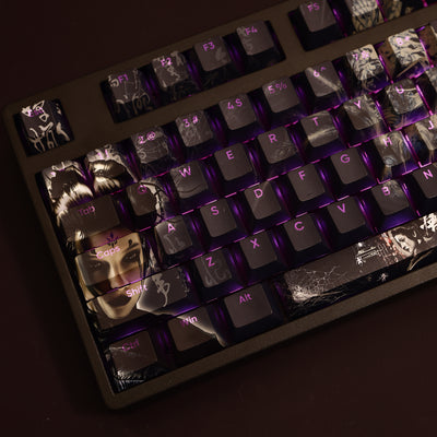 Black-Myth-Wukong-Fourth-Sister-Keycaps-angle-middle-left-top