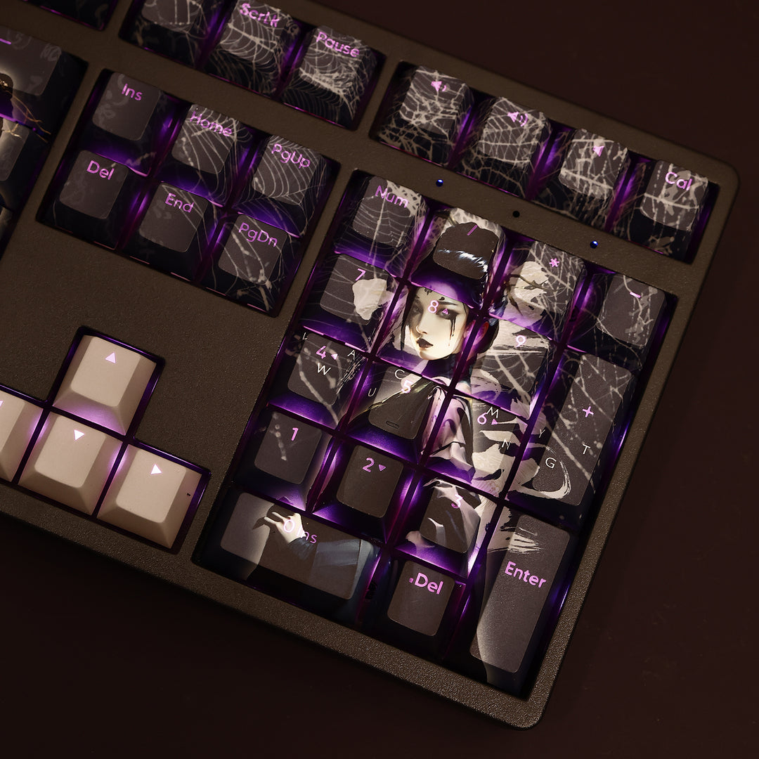 Black Myth Wukong Fourth Sister Keycaps angle top right