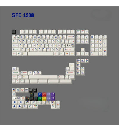 Childish style keycaps set