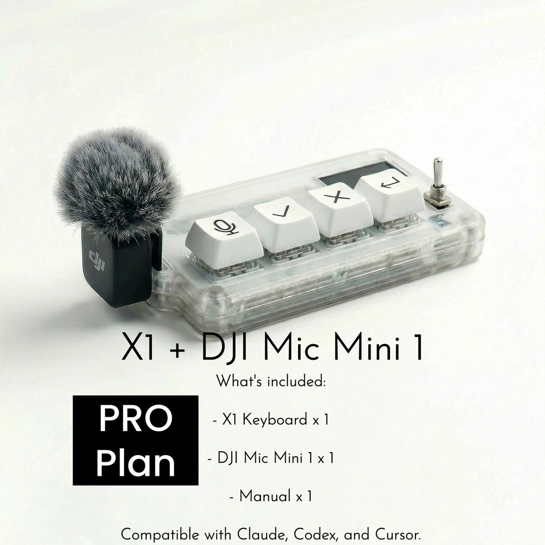 Finalkey x AhaKey X1 Vibe Coding Macro Keyboard Finalkey