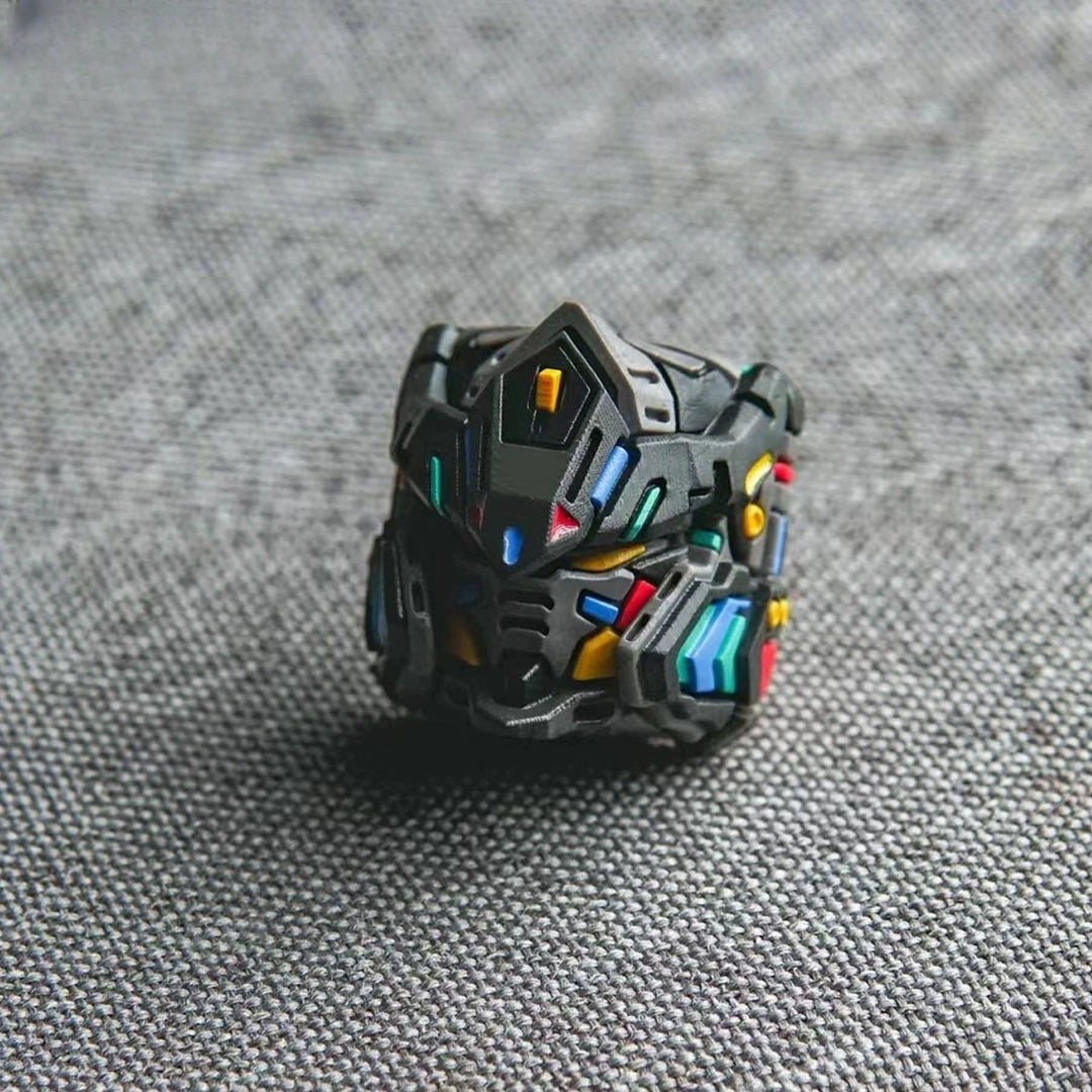 Freedom-Gundam-artisan-keycap-black