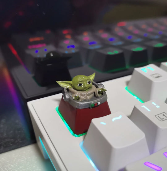 Grogu_artisan_keycap