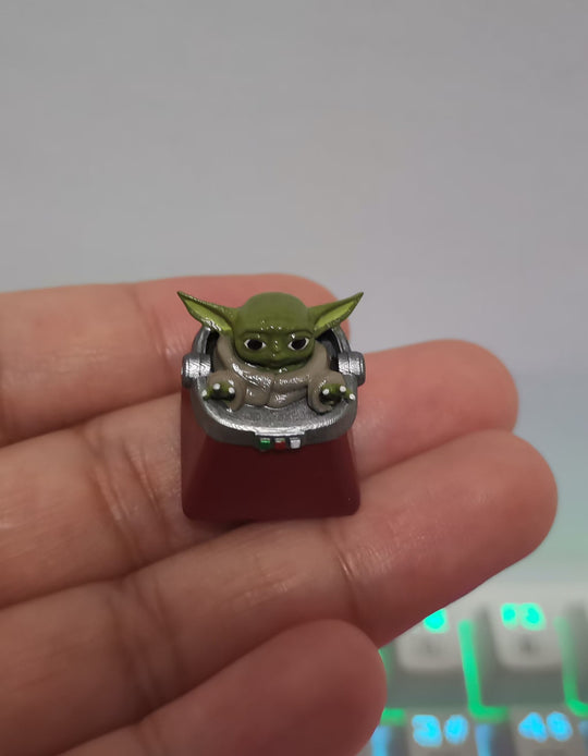 Grogu_artisan_keycap_3