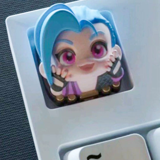 League-of-Legends-artisan-keycap-Jinx