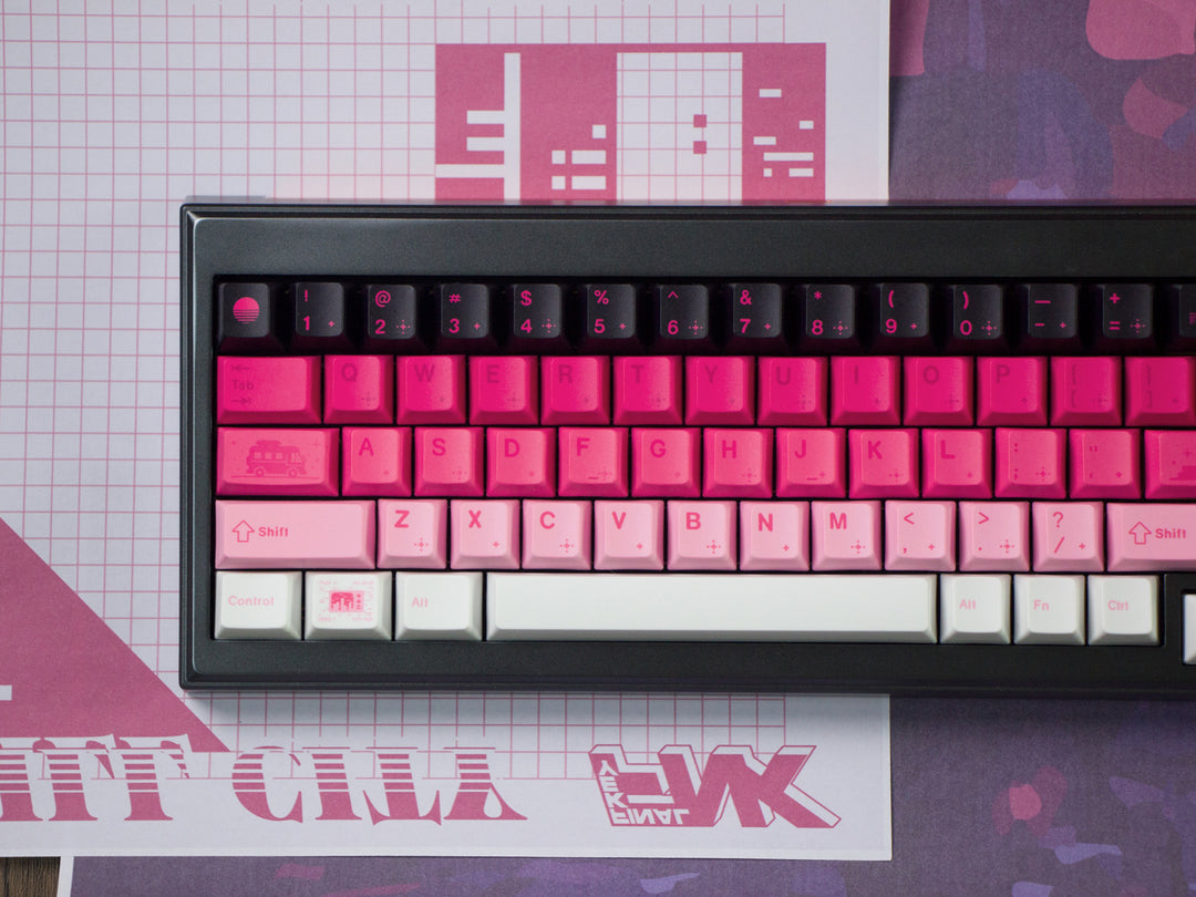 Finalkey Chill City Keycaps Set