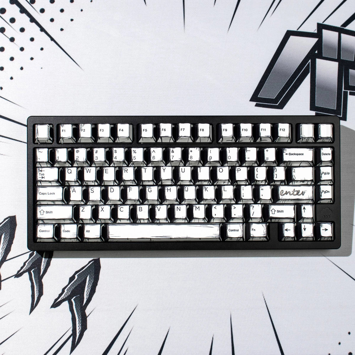 Comics Mixed Light Keycaps Set - Thumbnail 3