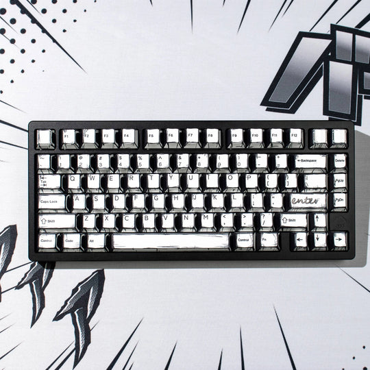 Comics Mixed Light Keycaps Set