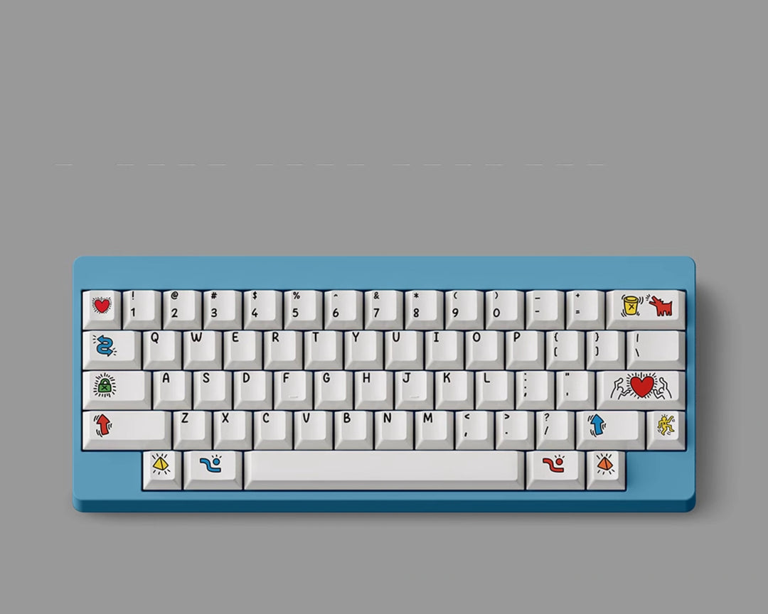Graffiti Keycaps Set R2