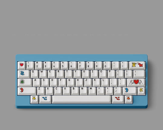 Graffiti Keycaps Set R2
