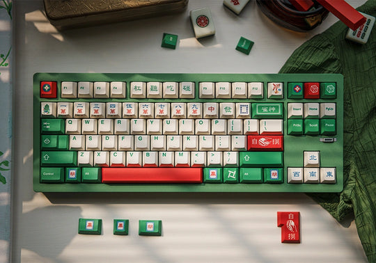 Mahjong Keycaps Set