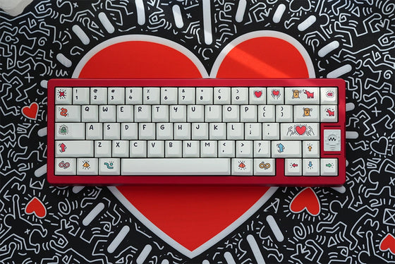 Graffiti Keycaps Set R2