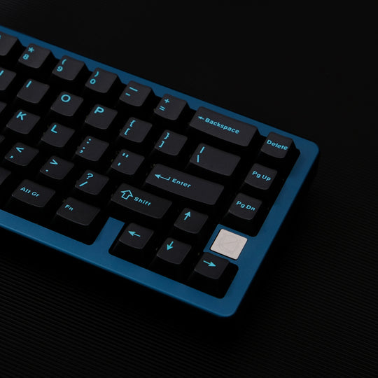 Blue Translucent Keycaps Set