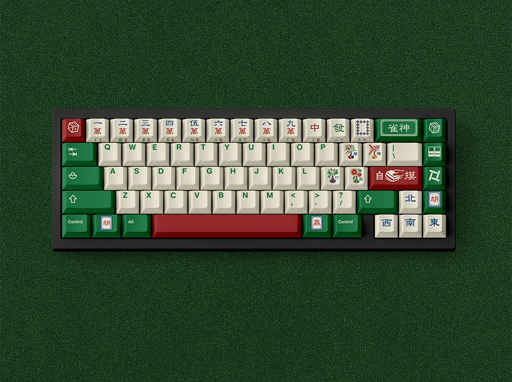 Mahjong Keycaps Set