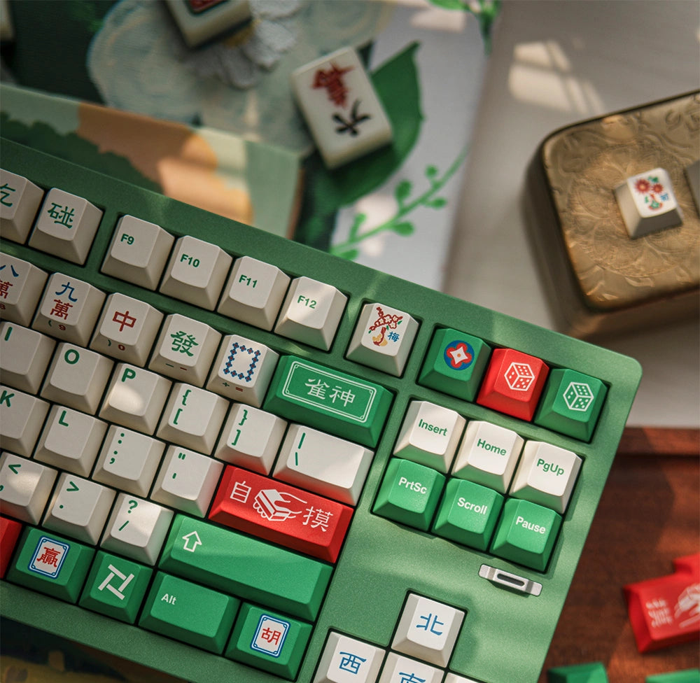 Mahjong Keycaps Set