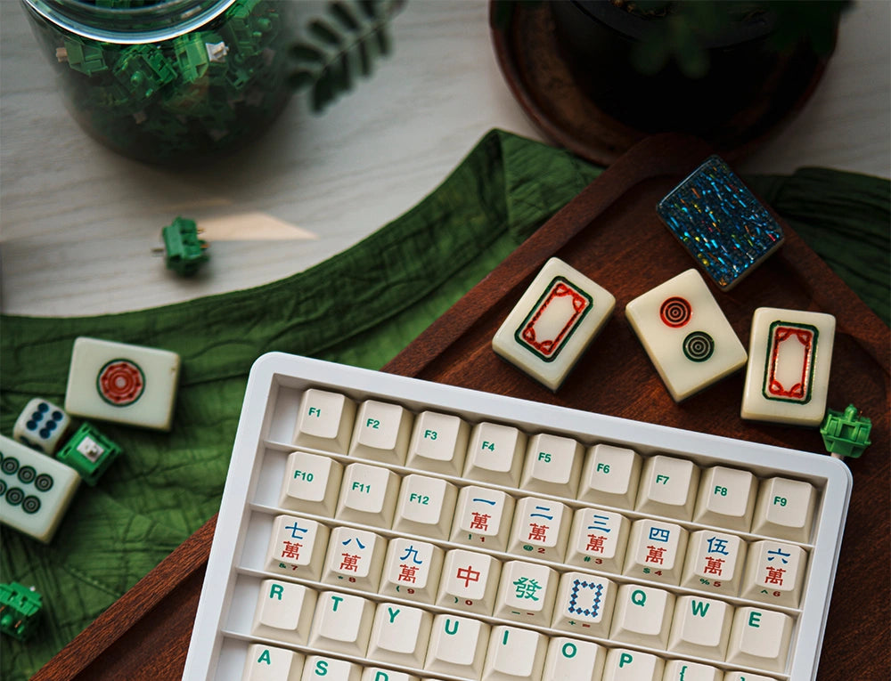 Mahjong Keycaps Set