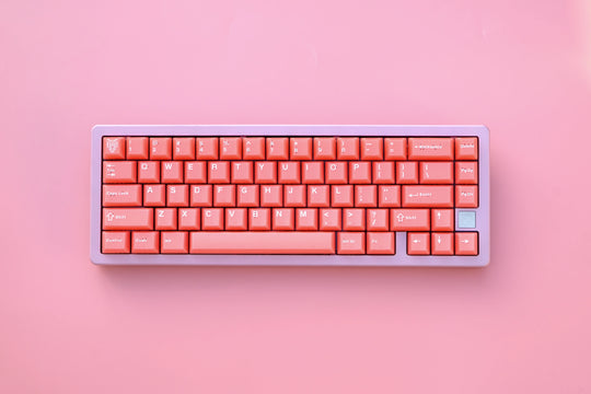 Orange Translucent Keycaps Set