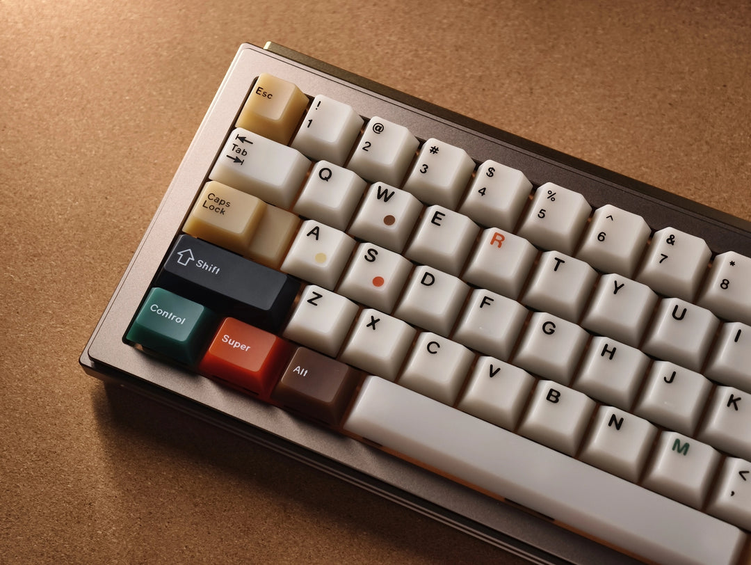 Mixed Light Jade Keycaps Set