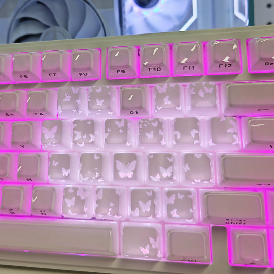 XVX FlutterBloom OEM Profile IMD-Tech Keycaps 21-Key