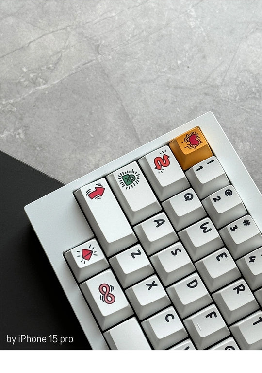 Graffiti Keycaps Set R2