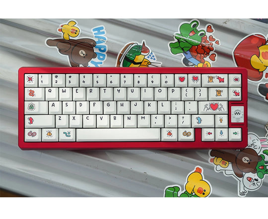 Graffiti Keycaps Set R2