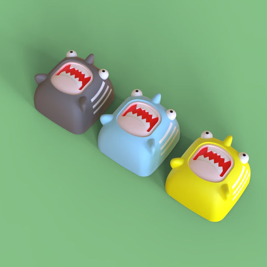 Finalkey Shark Artisan Keycaps