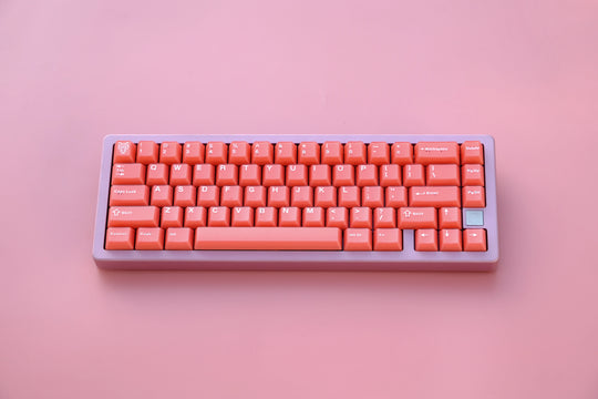 Orange_translucent_keycaps_set