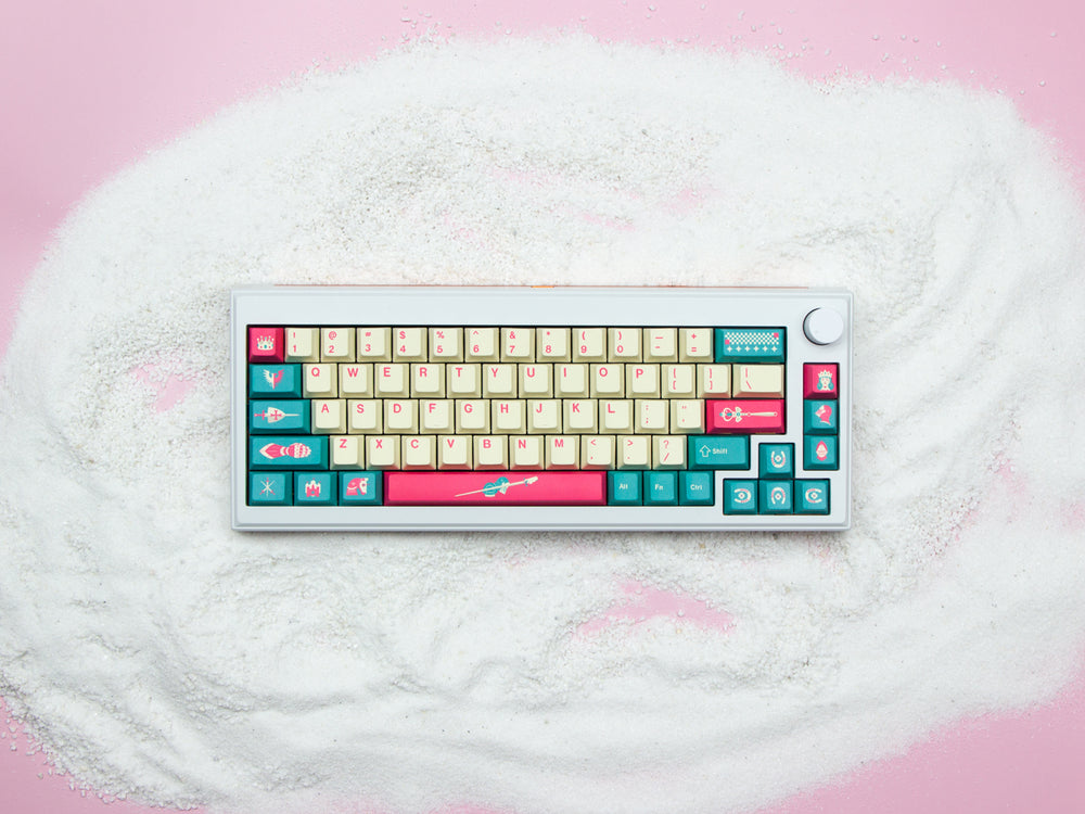 Princess_and_Knight_keycaps_set_cherry_profile