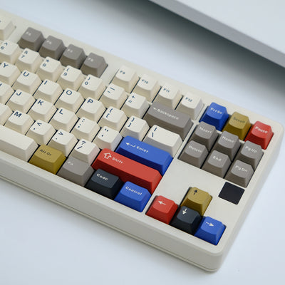 Retro Mixed Lights keycaps angle right bottom