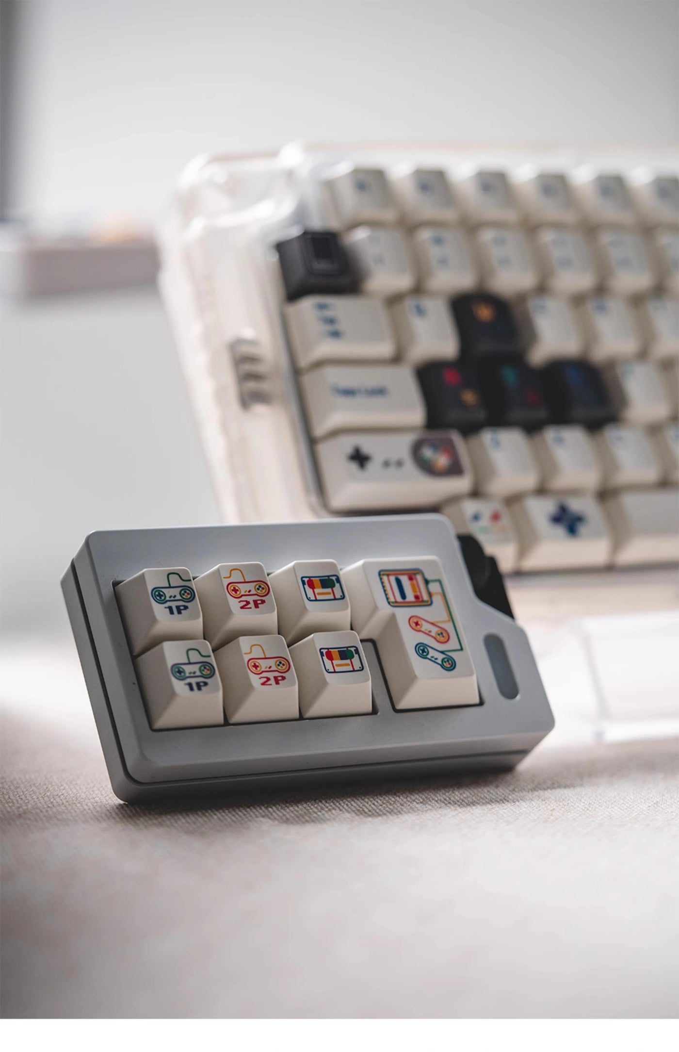 SFC1990 Keycaps on small keyboard