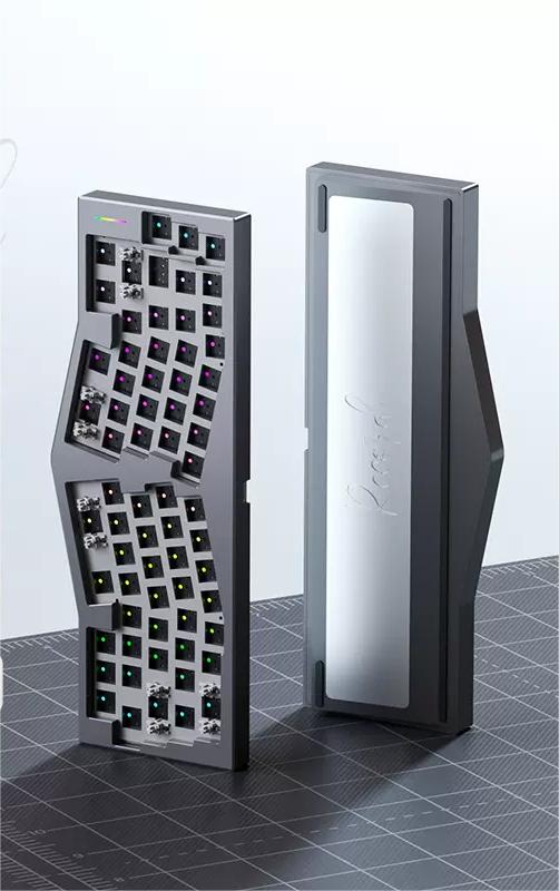 Weikav record alice keyboard grey color