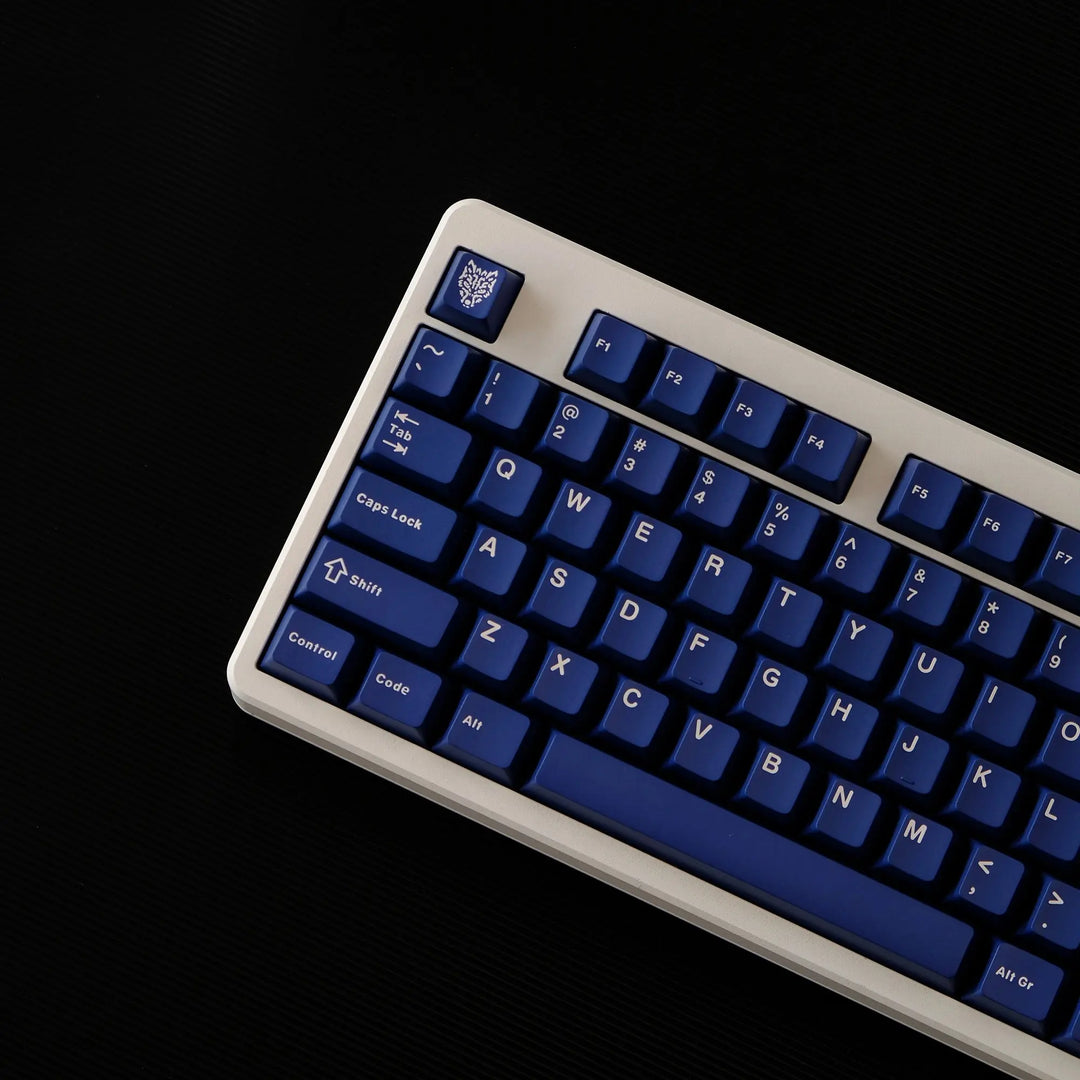 Mixed Light Blue Translucent Keycaps Set – Finalkey