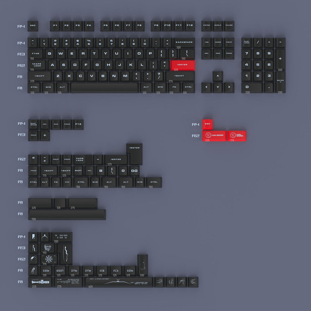 Finalkey '2001: A Space Odyssey' Keycaps Set