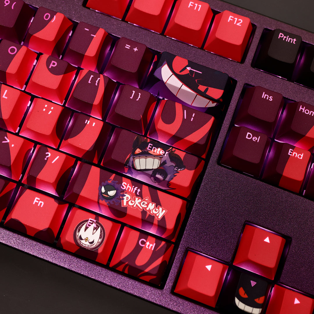 gengar_keycaps_set_red_and_black