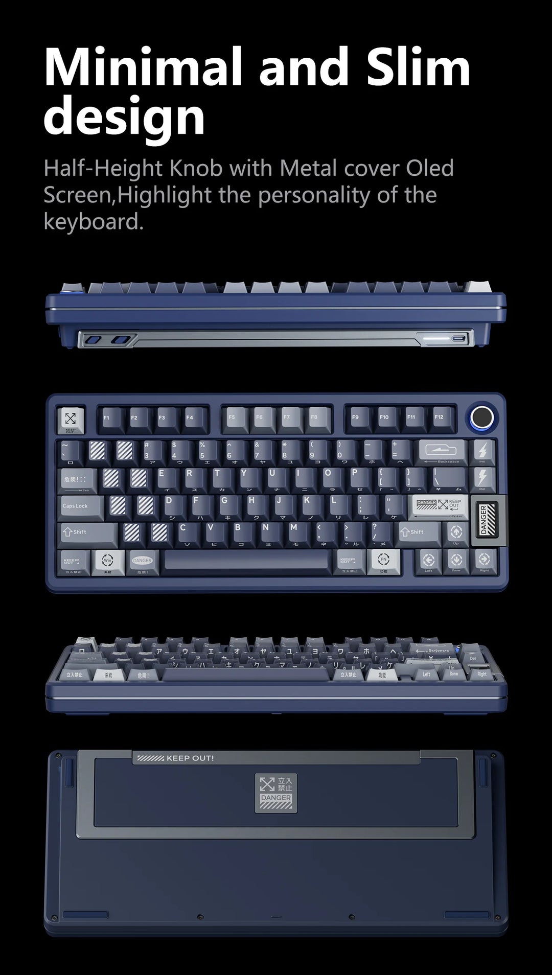 Infi75 75% Pre-Built Mechanical Keyboard