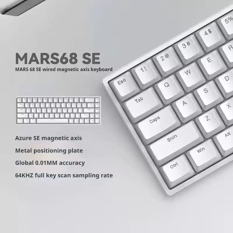 CAROTMAS Mars68 Hall Effect Keyboard – Finalkey