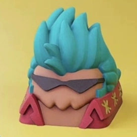 one-piece-FRANKY-artisan-keycap