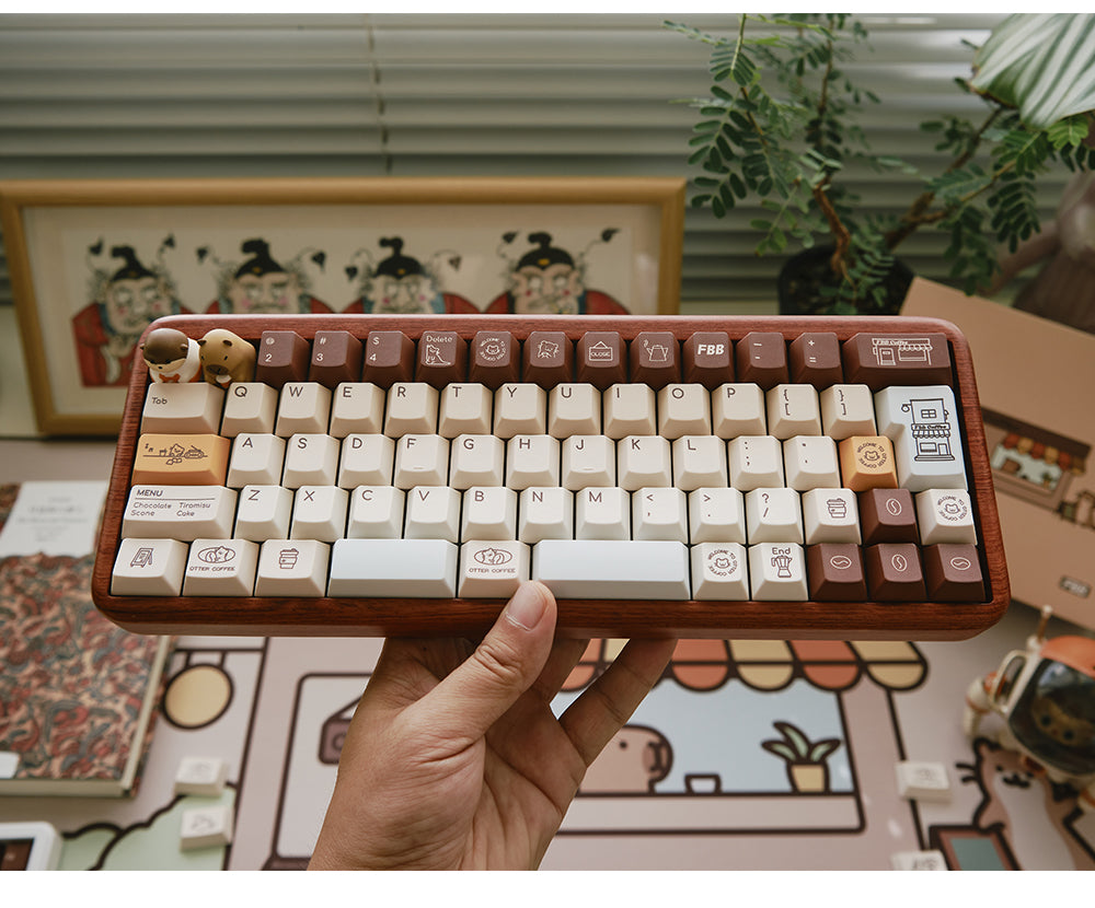 Otter Coffee Keycaps Set - Thumbnail 4
