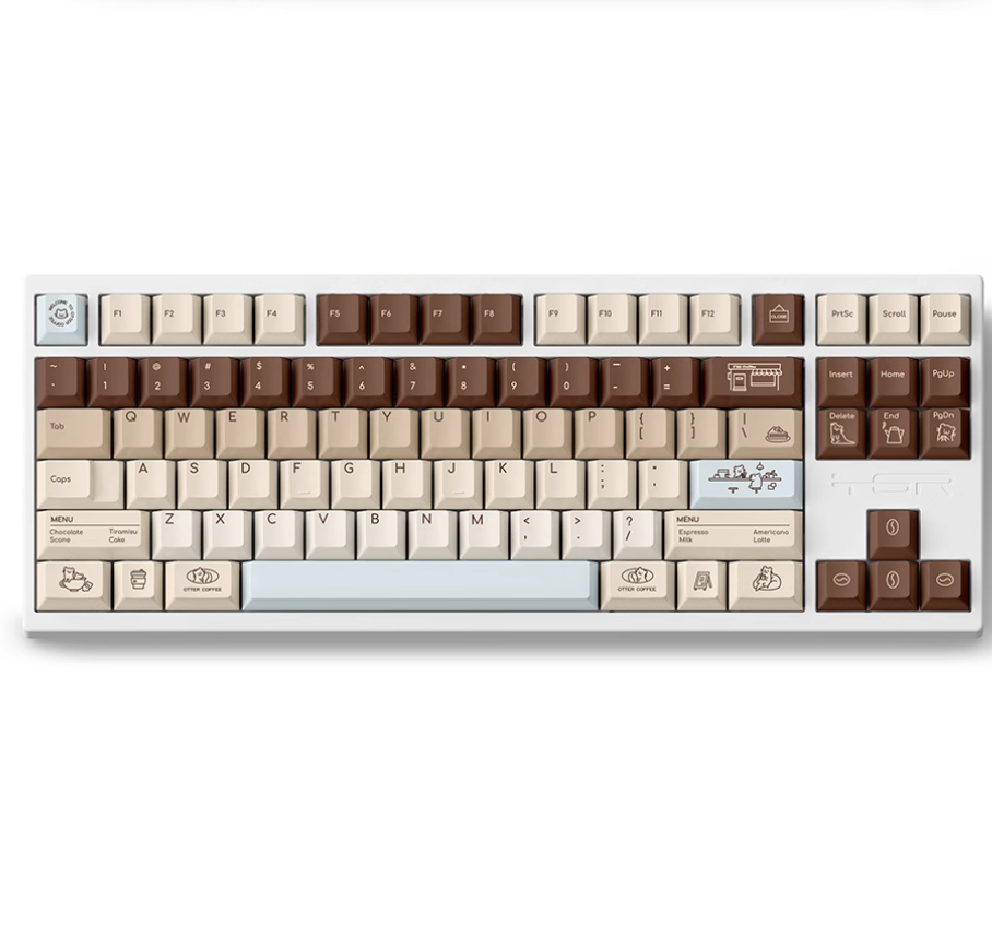 Otter Coffee Keycaps Set - Thumbnail 2