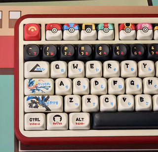 Pokemon Keycaps Set Navy