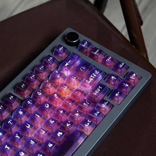 XingSui Gradient Transparent Keycaps