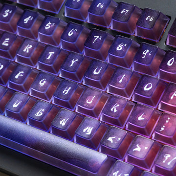 XingSui Gradient Transparent Keycaps