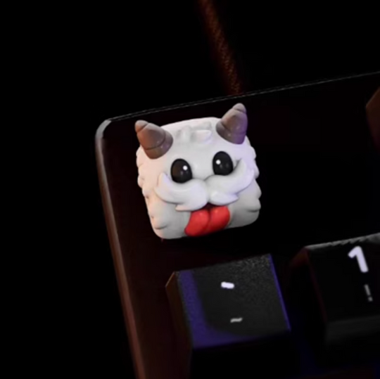 League of Legends 'Poro' Artisan Keycaps